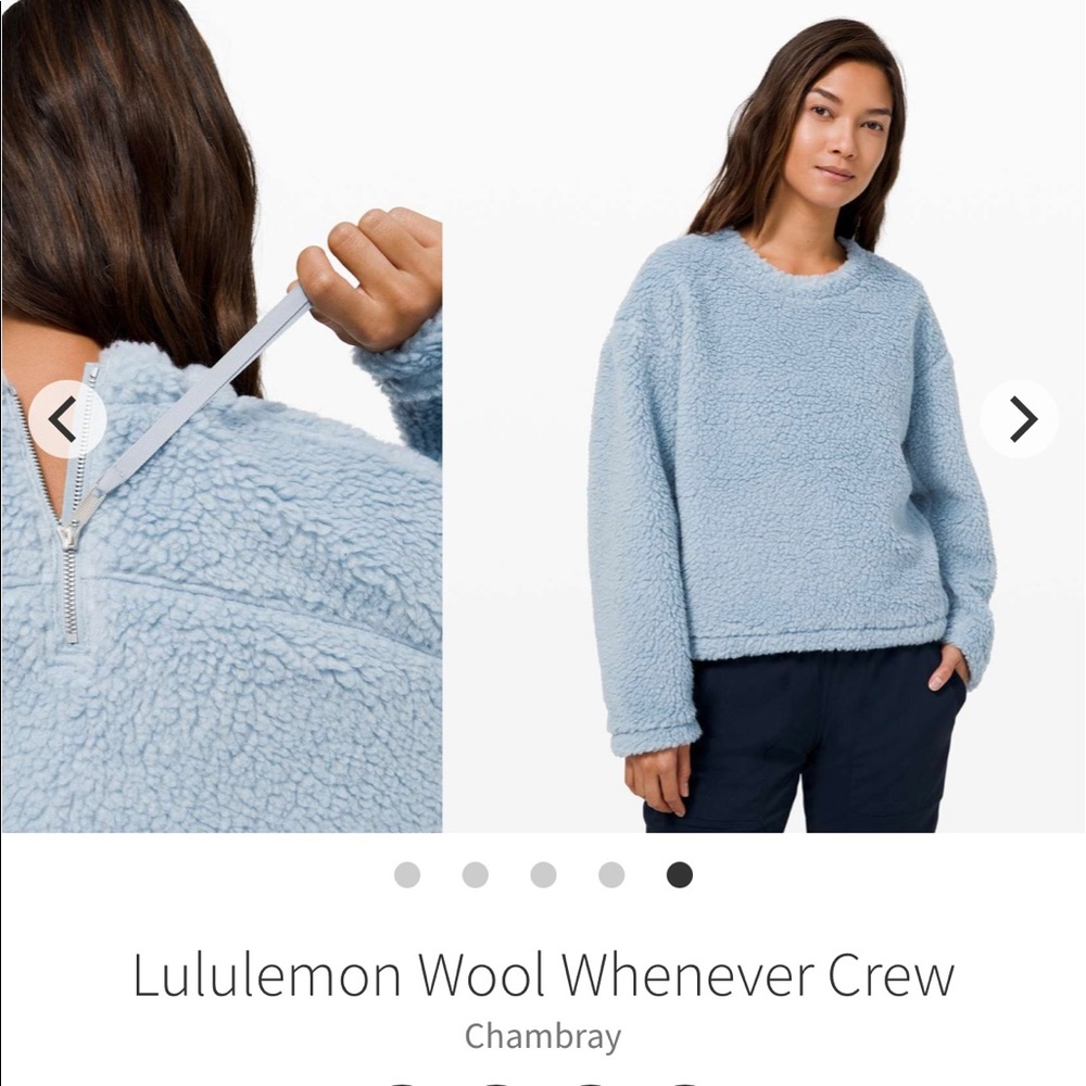 COPY - Lululemon Wool Whenever Crew